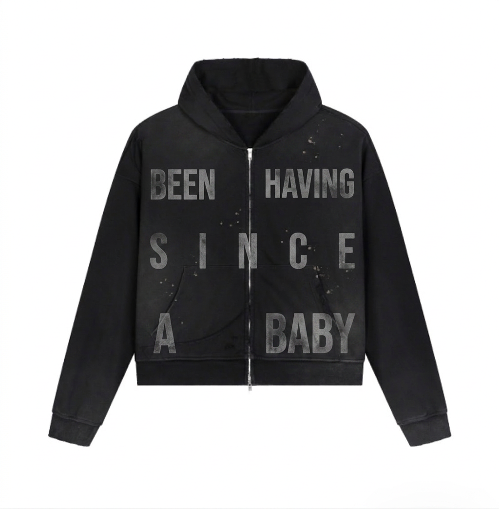 “BEEN HAVING SINCE A BABY” Vintage wash tee (Coming Winter 26’)